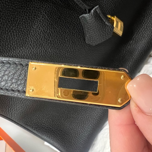 Hermes BERKIN 40 Togo GOLD Hardware - Picture 2 of 12